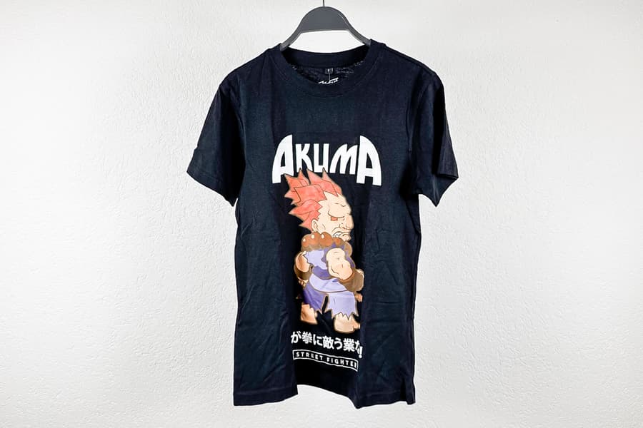 2 T-Shirts Street Fighter, Gr. L